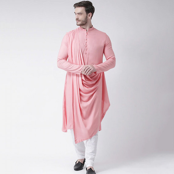 http://235429.01spn.group/products/men-pink-solid-straight-kurta-with-attached-drape