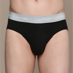 Men Black Pack of 3 Solid Briefs U26616V2