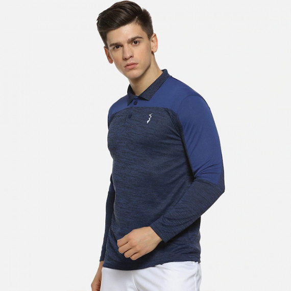 http://235429.01spn.group/products/men-blue-colourblocked-polo-collar-sports-t-shirt