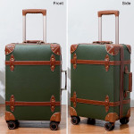 NZBZ Vintage Luggage Set of 2 Pieces